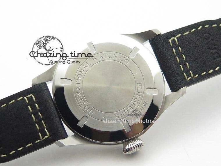 MIROTIME 0224 Pilot Mark XVI “Father & Son 2012” MK Maker SS Sliver Dial A2892 On Black Leather Strap Attractive 7373